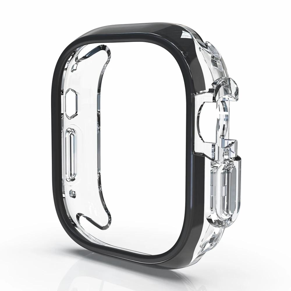 Резиновый чехол для Apple Watch Ultra 2 Чехол 49 мм 45 мм Рамка Защитный бампер Крышка 41 мм 45 мм Для iWatch Серии 9 8 7 6 5 44 мм 40 мм