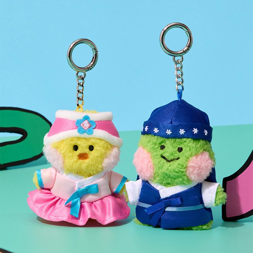 LINE FRIENDS Плюшевый брелок MININI Seoul Edition