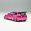 POPRACE Литая модель 1/64 Масштаб Honda Pandem Civic EG6 Спортивный автомобиль Модель Сплав Honda Pandem Civic EG6 Модель автомобиля Статическое украшение