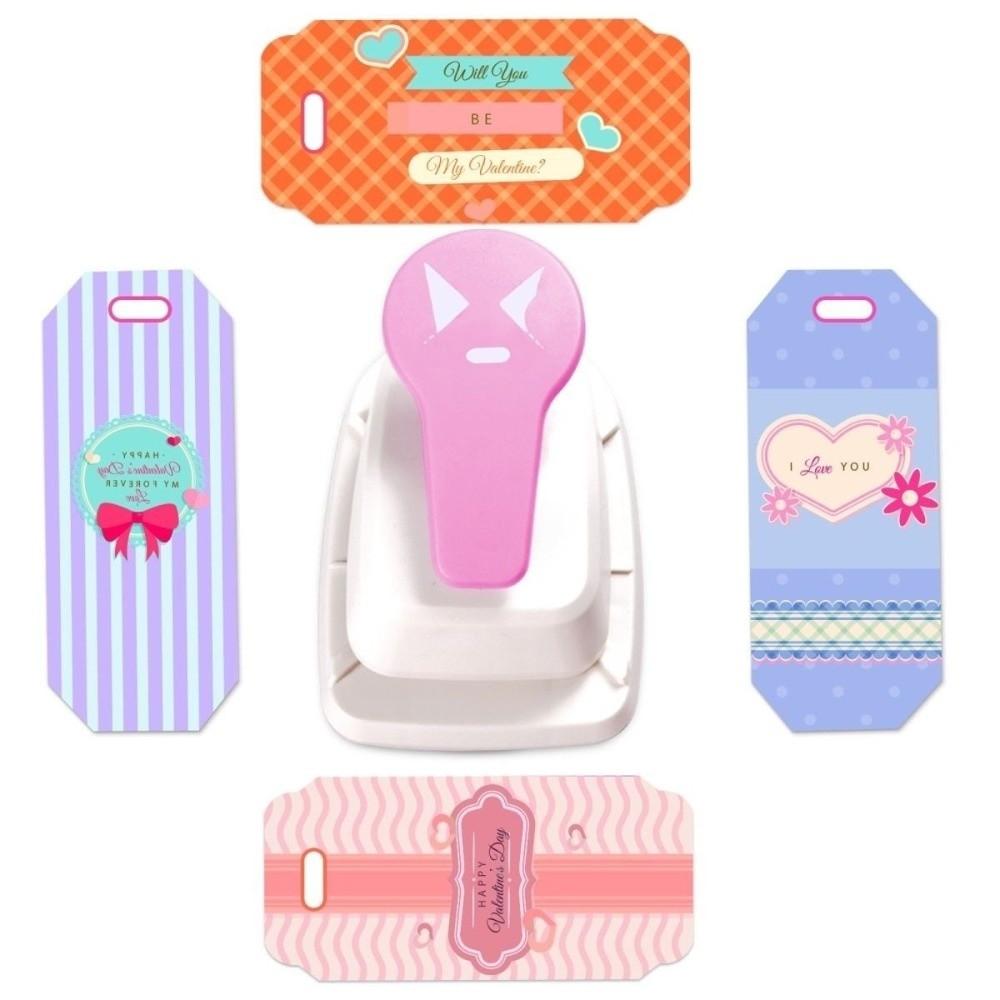 Precision Tag Maker Extra Large Corner Cutter DIY Paper Hole Puncher Paper Craft