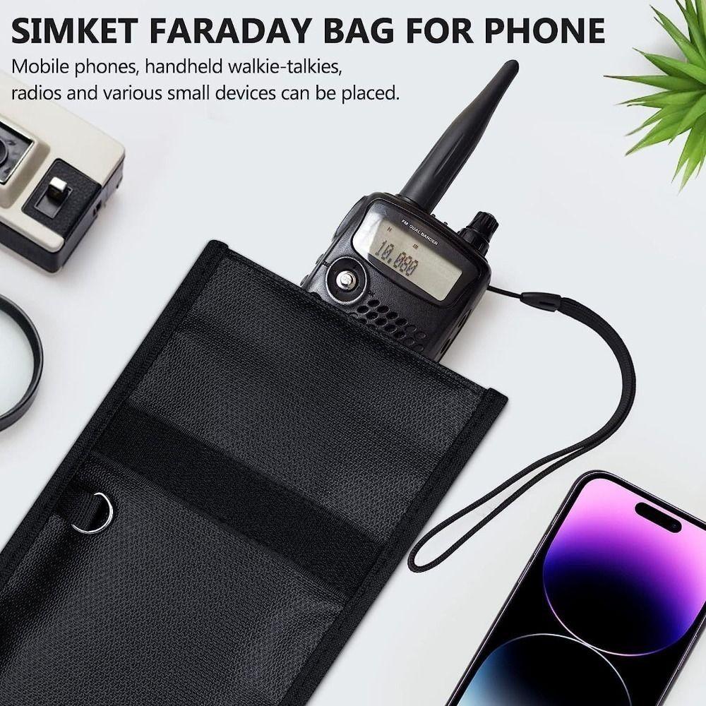 Signal Blocking Shielding Pouch Anti-tracking Cell Phone Blocker 4 Types Faraday Bag Case