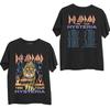 Футболка Def Leppard Hysteria 1988 Tour Двусторонняя