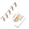 7/12Pcs Brass Collet Micro Drill Self-Tightening Drill Bit Tool Adapt 2-5Mm Bit