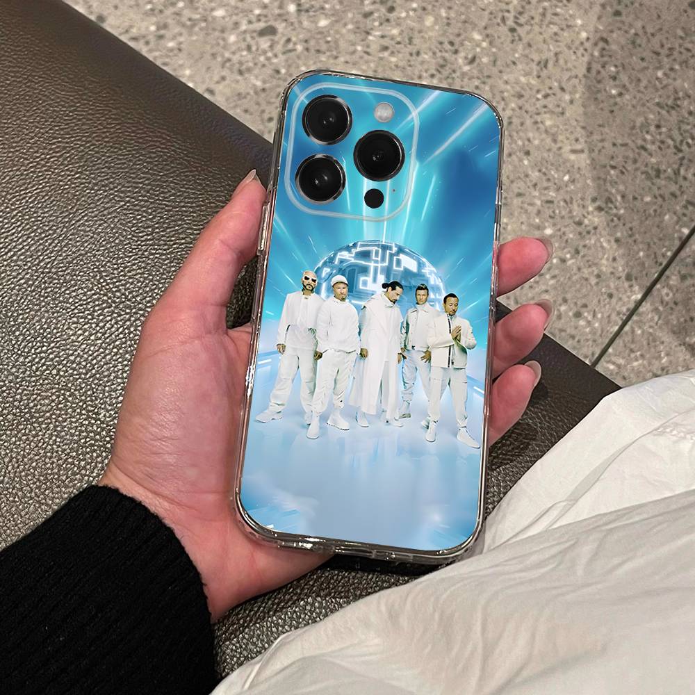 B-Backstreet Boys BSB Прозрачный Мягкий Чехол для Телефона Для iPhone 17,16,15,14,13,12,11 Pro,Max,Plus,X,XS,XR,SE4,E Mini