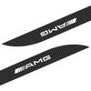 2pc Car Door Side Skirt Car Body Decal Carbon Fiber Stickers Caps For Mercedes Benz C200 C230 C240 C250 C280 C300 C320 C350 C400 CJ7