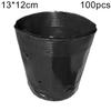 100 шт. пластиковый горшок для посадки цветочного горшка для детской комнаты и сада