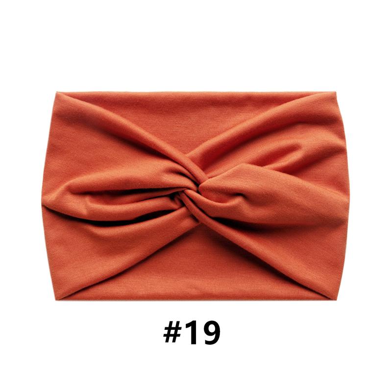 Широкие повязки на голову для женщин Очень большая повязка на голову в виде тюрбана Повязка на голову в стиле бохо Повязка на голову с витым узлом Спортивные эластичные нескользящие повязки на голову для тренировок Аксессуары для больших волос