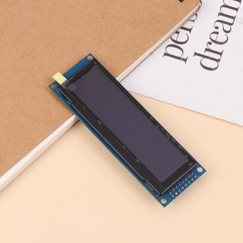 3.12-дюймовый модуль OLED-дисплея SSD1322 256x64 для Arduino STM32 SPI I2C-интерфейс с предварительно припаянным штыревым разъемом