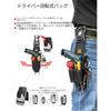 FFYGYNFDE Waist Bag, Nail Pouch, 3-Tier Design, Ultra-Lightweight, Tool Organizer with Detachable Tool Holder, Parts Storage, Tool Drop Prevention, Li