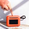 Silicone Case for JBL Go 5 Portable BT Speaker Protective Cover Soft Skin Sleeve Shockproof with Carabiner