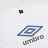 Umbro Базовая футболка с большим логотипом, короткий рукав Ur123crs18 whT