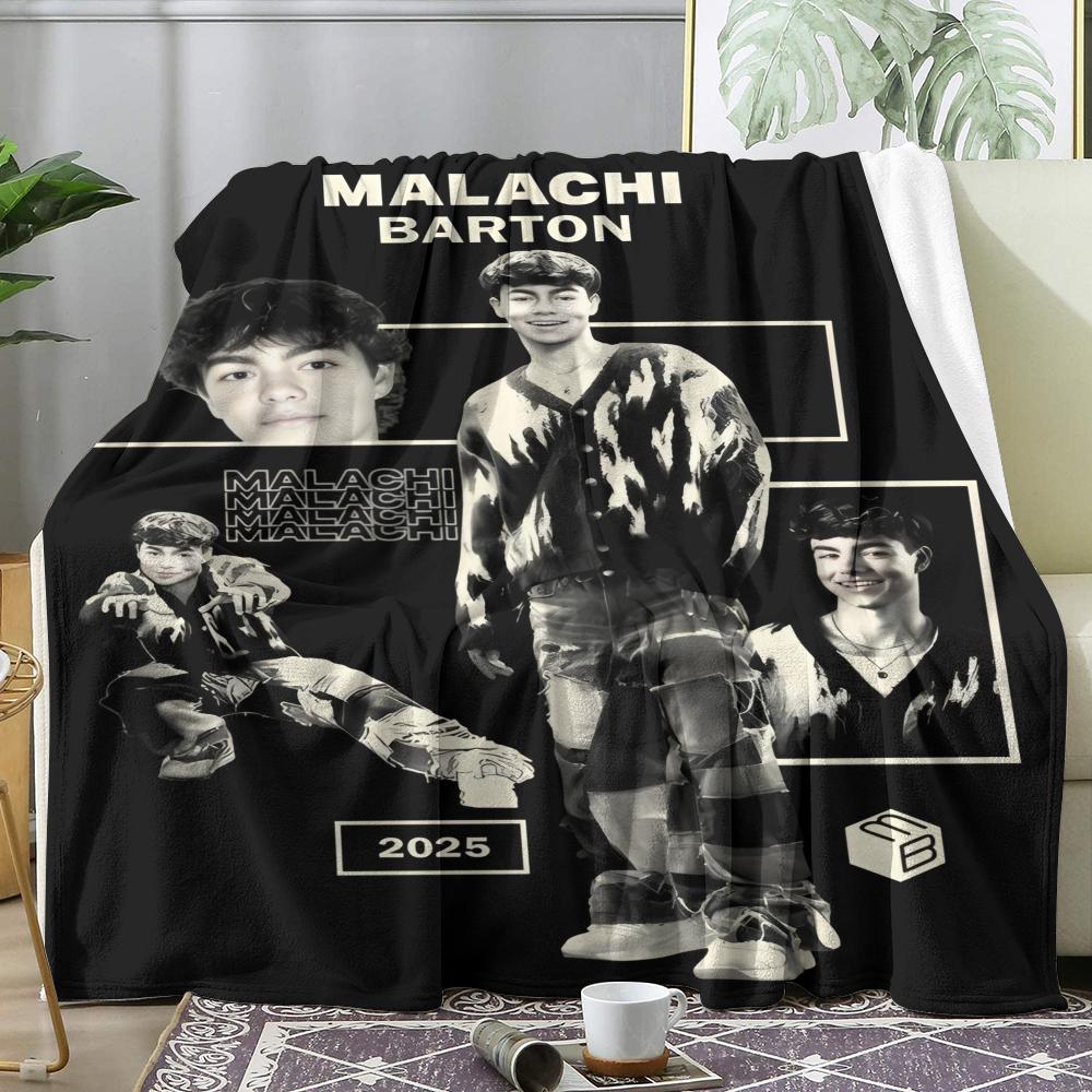 GUOYU Blanket Love Mmalachi Barton Throw Soft Flannel Throw Summer Blanket Lightweight Cozy Nap Blanket for Sofa Bed Travel
