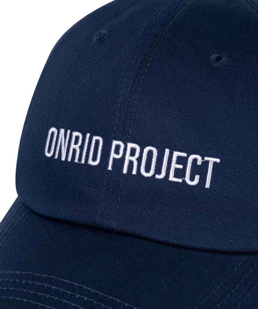 Кепка с логотипом ONRIDPROJECT Essential - Темно-синяя