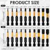 20Pcs Wrench Drill Bit Set S2 Impact Hex Alloy Steel Plum Bit Head Magnetic Electric Screwdriver Extension Adapter Repair Tools