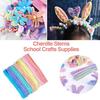 100Pcs Multiple Color Pipe Cleaners Craft Kit Flexible Bendable Wire Chenille Stems Children DIY Craft