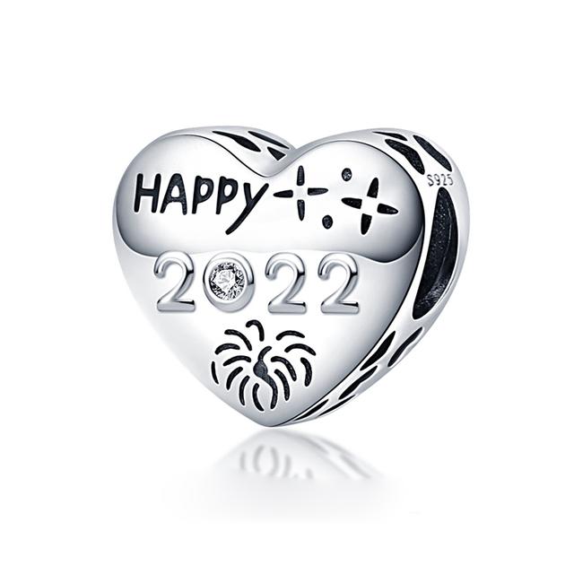 925 Серебряный Шарм Подходит для Любителей Шарма Серии Любовь Браслет Ожерелье Брелок Женские Ювелирные Изделия Diy