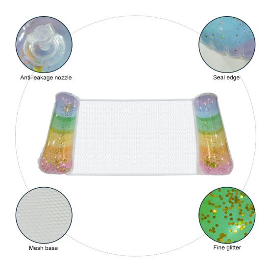 Надувной гамак для бассейна, поплавок, ПВХ, водный гамак, шезлонг, 4 в 1, седло, шезлонг, дрифтер, озеро, пляж, поплавок, шезлонг для летних водных развлечений