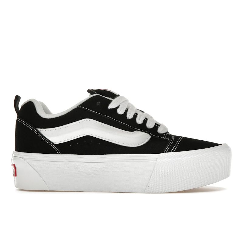 Vans Knu Stack Black White Unisex Sneakers True-White VN000CP66BT