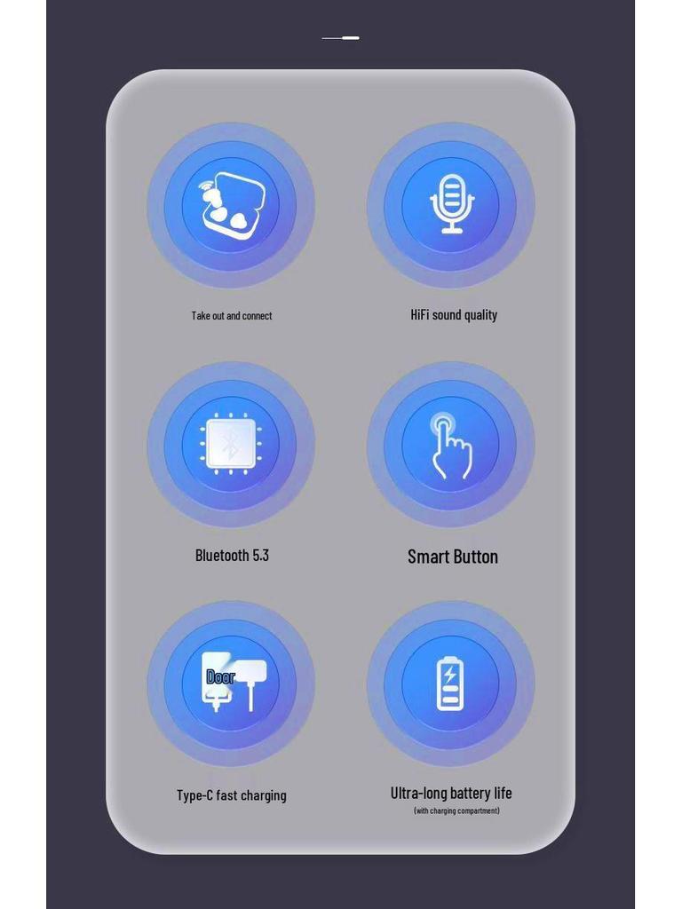 2025 Berlin Boombox Mini Wireless Bluetooth Earbuds: Long Battery Life & Comfortable Fit