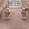 Maison Margiela 5AC Регулируемый Chain Strap Застежка-молния Кожа козы Сумка на плечо Женская сумка на плечо Розовый SB1WG0022P5348T4310