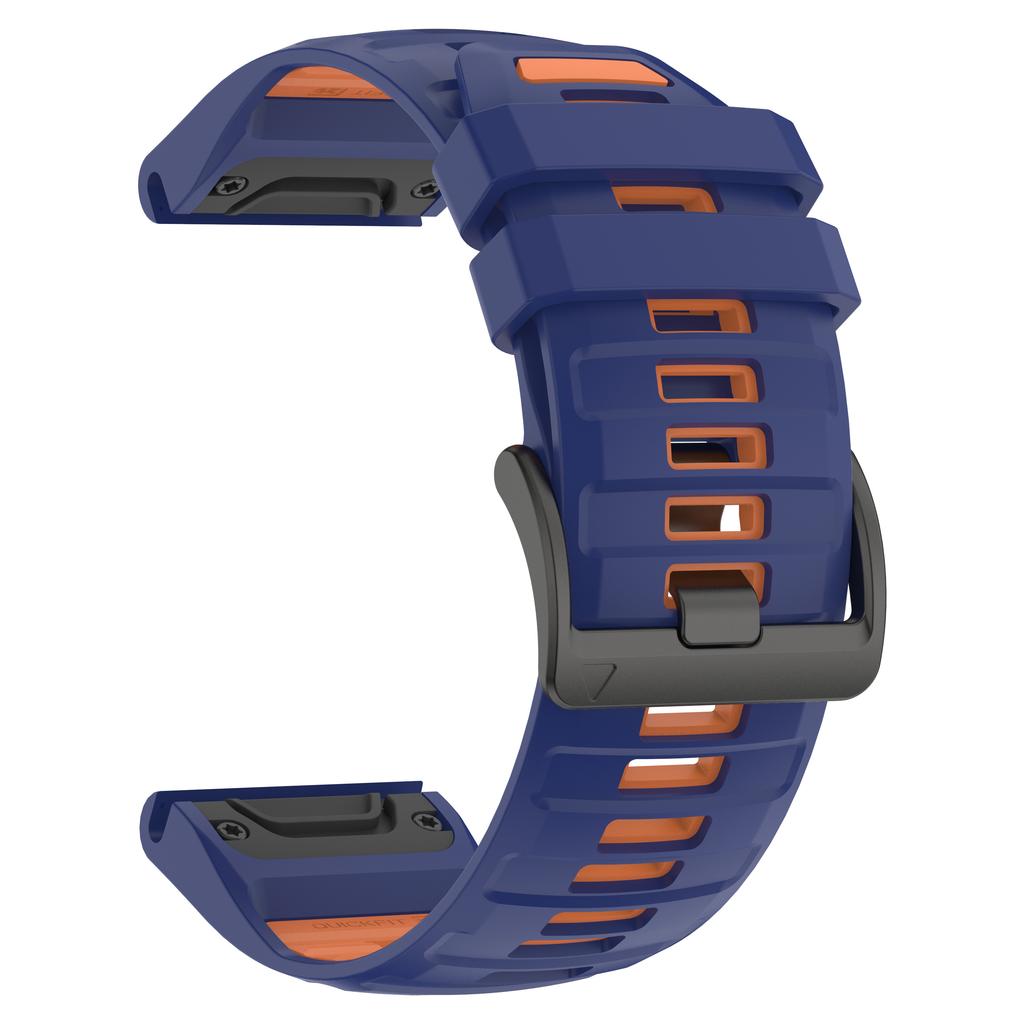 Спортивный ремешок Quickfit 22 мм 26 мм для Garmin Fenix 8 47 мм 51 мм Оригинальный силиконовый ремешок для Fenix 7 7X 6 6X Pro 5X 5Plus 965 Браслет