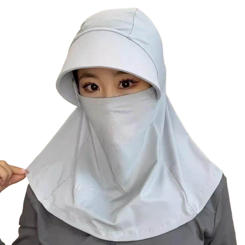 Новая солнцезащитная шляпа для женщин летом, защита шеи, комплексная езда на велосипеде, шляпа, защита, Ma E8U4