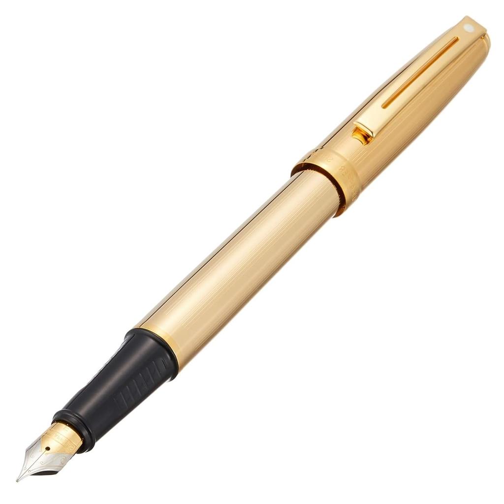 SHEAFFER Prelude Перьевая ручка Fine Официально импортированная, Перо, Золото, N036840,
