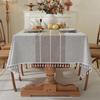 Modern Simple Tablecloth Imitation Cotton And Linen Fabric Home Dining Table Cloth Ins Coffee Table Mat Picnic Mat Home Tablecloth