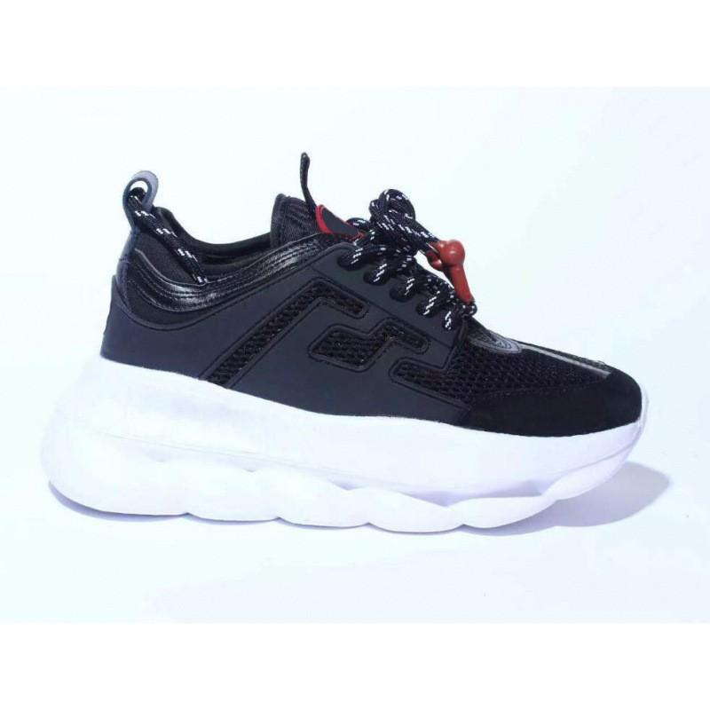 Z Chain Chunky Sneakers Men Women Lightweight Breathable Casual Running Shoes With Thick Sole Height Increase