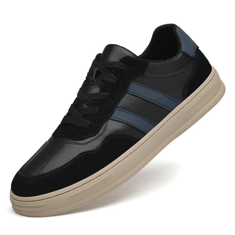 Мужская обувь осенняя мода спортивная обувь тренд дышащая мягкая подошва британская белая обувь мужская уличная повседневная обувь для скейтборда