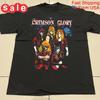Новая Crimson Glory '89 Евро Тур Подарок для Фанатов Футболка Унисекс Футболка