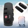 Security Tool 3 Digit Combination Lock TSA Suitcase Luggage Coded Lock  Luggage Accessories