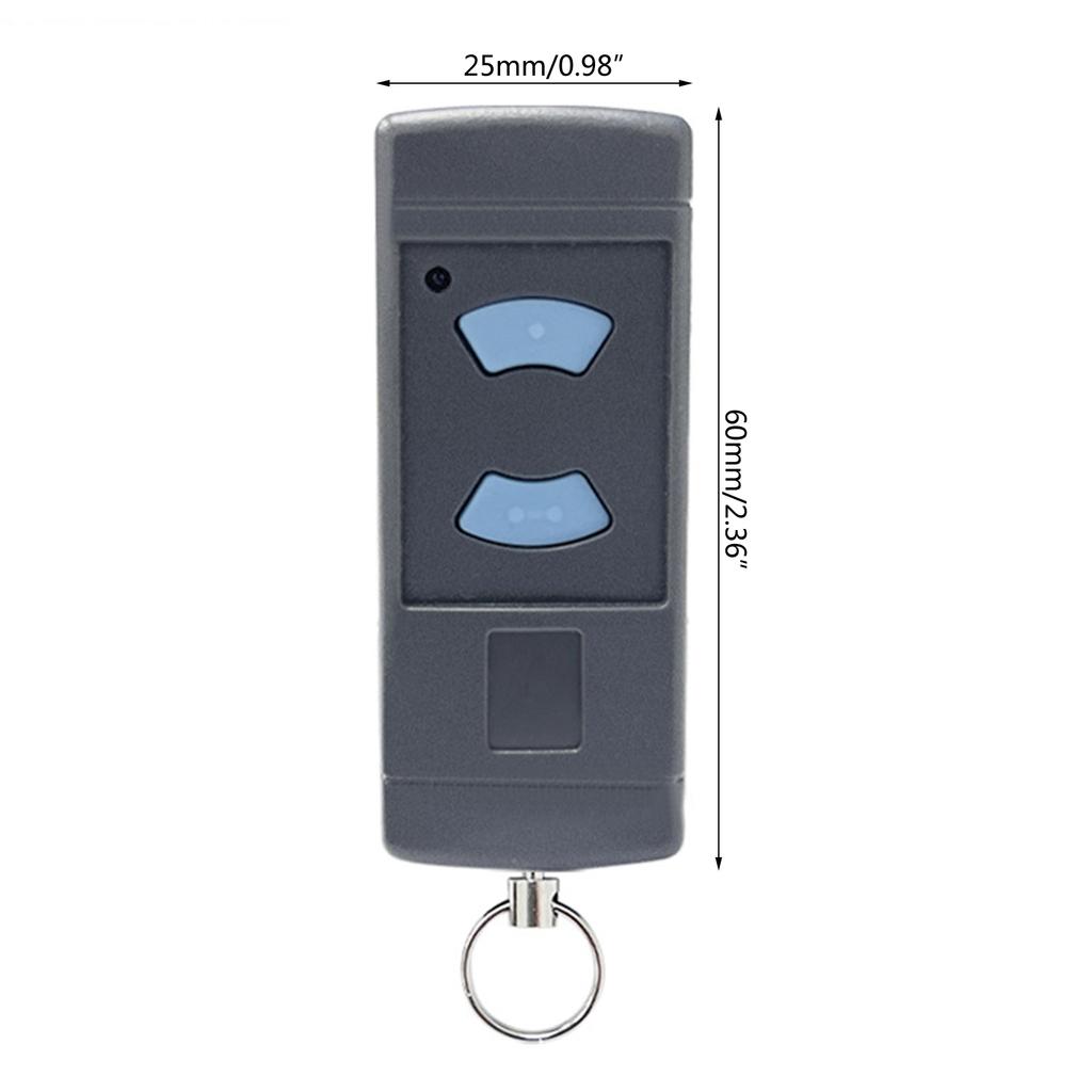 Upgraded Garage Opener Lightweight & Small Key Replacement Opener 868.3MHz Garage Gate Remote Plastic Garage Door Opener