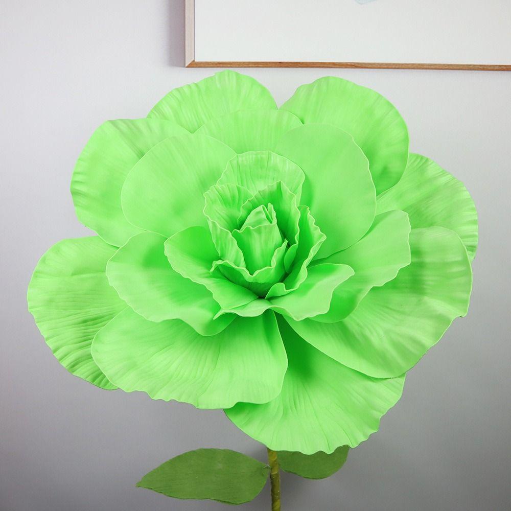 50см Имитация Оконного Цветка Гигантский Большой Сценический Цветок Новая ПЭ Роза Пена Цветок