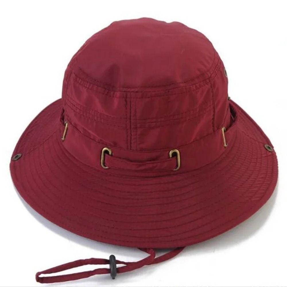 UV Protection Large Brim Fisherman Hat Wide Brim Fishing Hat Leisure Summer Panama Hat Spring