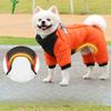 New Pet Clothing Dog Waterproof Clothing Night Reflection Thickened Insulation Pet Cotton Coat Winter Keeping Feet Warm Dog Fashion Dress Up Jacket