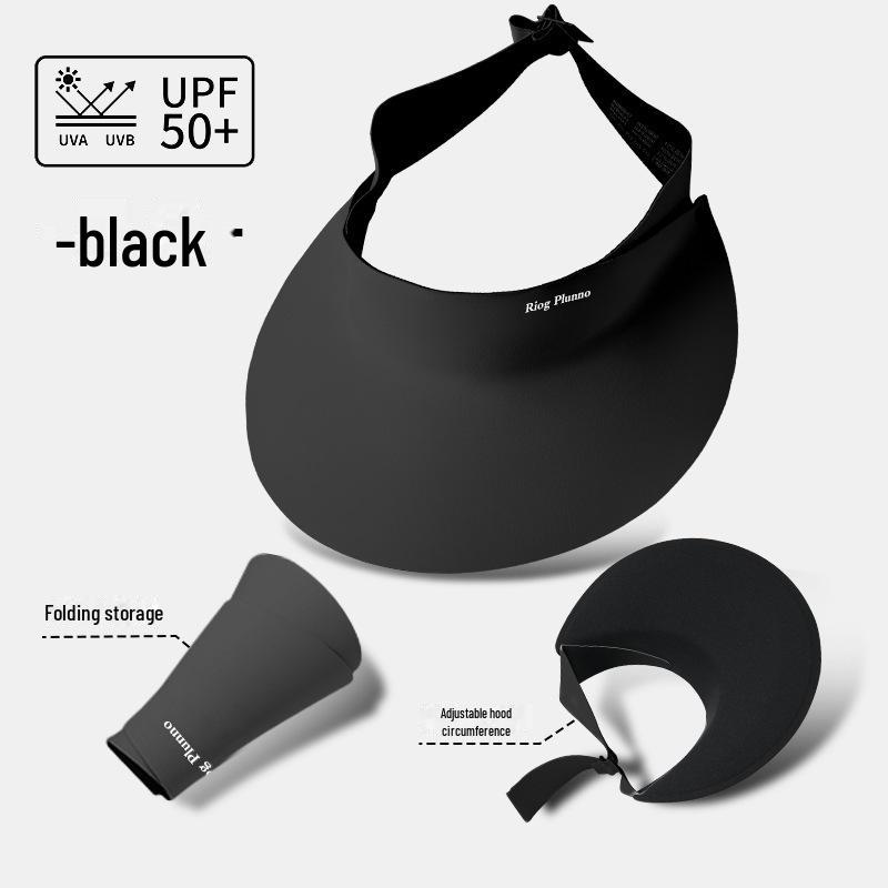 Женская бесшовная солнцезащитная шляпа: Большие поля, ажурный верх для езды на велосипеде весной и летом