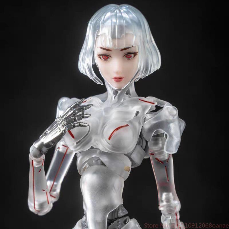 Научно-фантастическая фигурка андроида 1/12 Агент ИИ Femella C1 Фигурка на шарнирах Модель Коллекционная GK Игрушка Настольное аниме Украшение Подарок