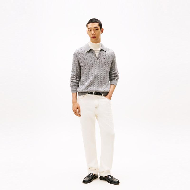 Tommy Hilfiger Knitwear Men's Lapel Moderate Other MW0MW40185
