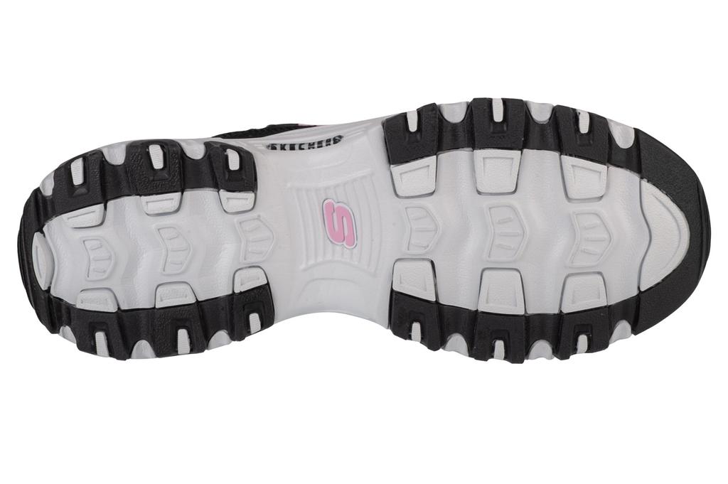 Skechers D'Lites-Blooming Fields, Женские черные кроссовки