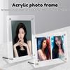 Кристально прозрачные акриловые фоторамки 6 дюймов/7 дюймов/A4 для открыток, фотографий, билетов и дисплеев