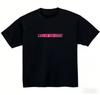 Summer Nanatsusa Natsuna Vertical Anime Print Black T Shirt Unisex Loose Y2K Streetwear Cotton Women And Men T-Shirt 4