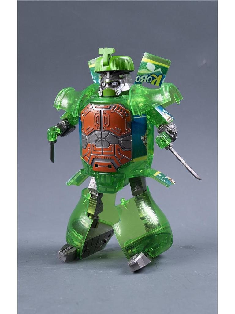 Transforming Internet Celebrity Cola Robot Mecha Toy for Kids