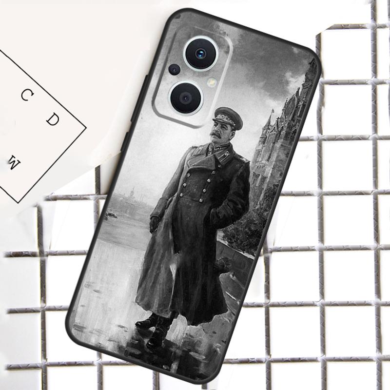 Russian Stalin Ussr Phone Case For OPPO Reno 8T 7 8 Lite 14F 14 13 12 11 F 10 Pro OPPO Find X8 X6 X5 Pro Cover