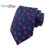 Men Christmas Tie Woven Classic  Necktie Formal Tie  for Wedding Christmas Gift