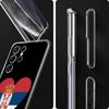Прозрачный чехол для телефона с флагом Сербии для Samsung Galaxy S23 S22 5G S20 Ultra S21 FE 5G S10E S9 S8 S10 Plus Мягкая противоударная задняя крышка
