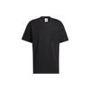 Originals Trefoil Solid Casual Sport Crew Neck Tee Men Tops Black HM8008