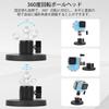 UTEBIT Magnetic Head 66mm Camera Magnetic Stand Free Head 360 Degree Rotation Strong Magnet Camera Fixed Magnet with Thread Adjustable Screw Length