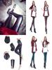 Elegant New For Women Girl Lady Faux Leather Pencil Pants Black Slim Trousers Legging For Chic Outfits