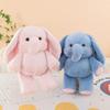 Подушка для спины Набитая игрушка слон Декоративная подушка Кукла слон Плюшевая кукла слон Игрушка для детей